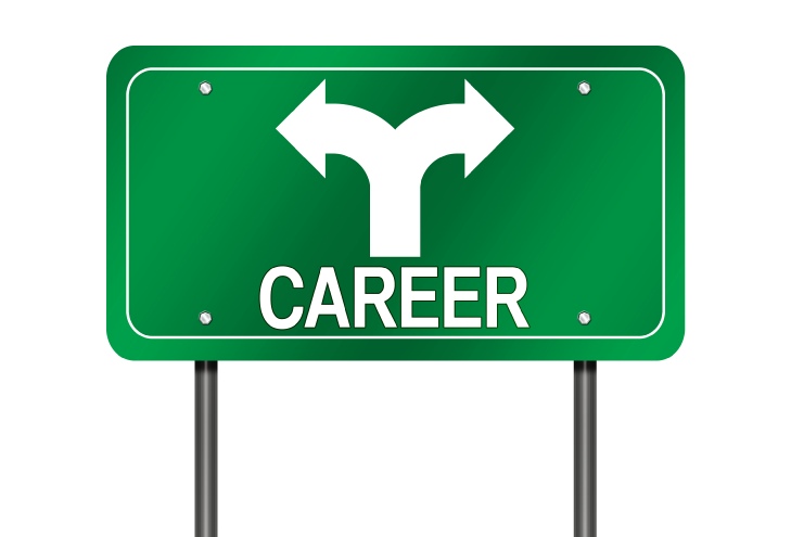 Career Crossroads Sign